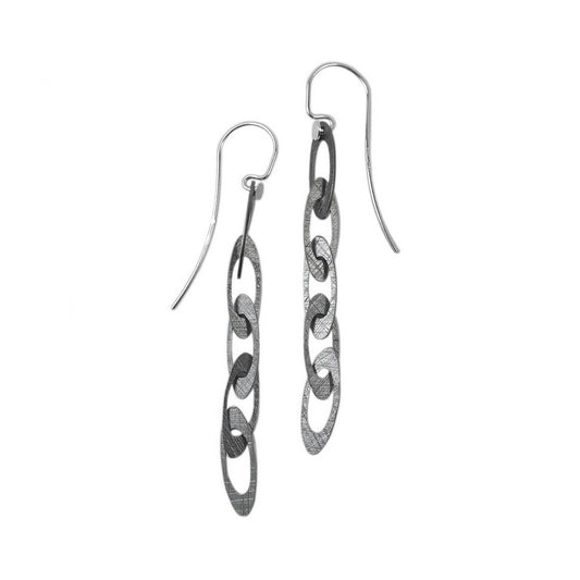 Mysterium Collection Open Link Sterling Earrings