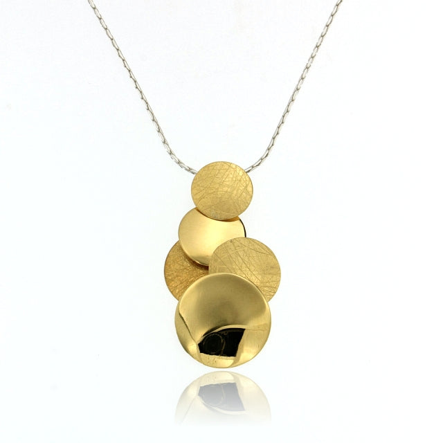 Mysterium Collection "5 Circles" Vermeil Necklace
