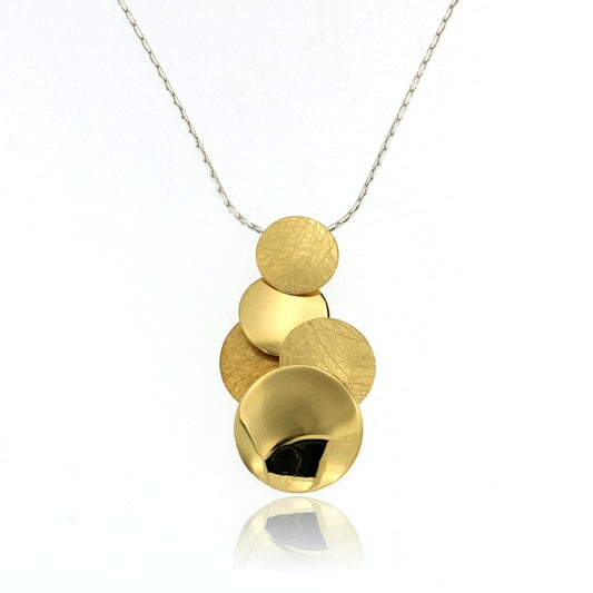 Mysterium Collection "5 Circles" Vermeil Necklace