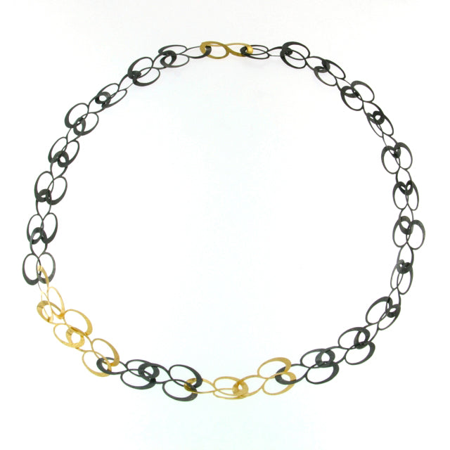 Mysterium Collection Black & Gold  Necklace