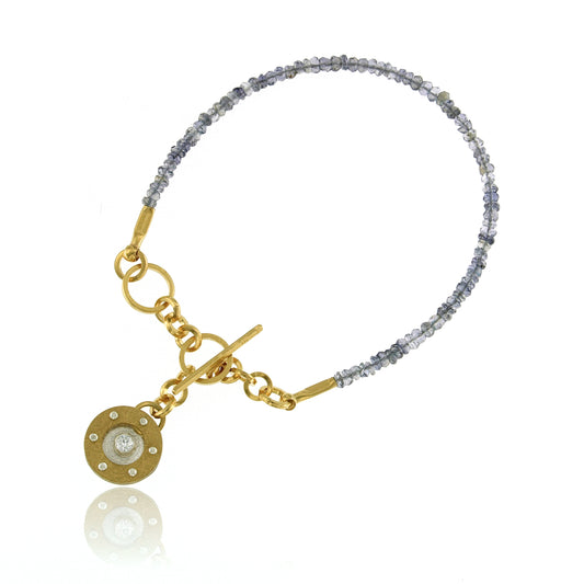 Mysterium Collection Vermeil Iolite Bracelet