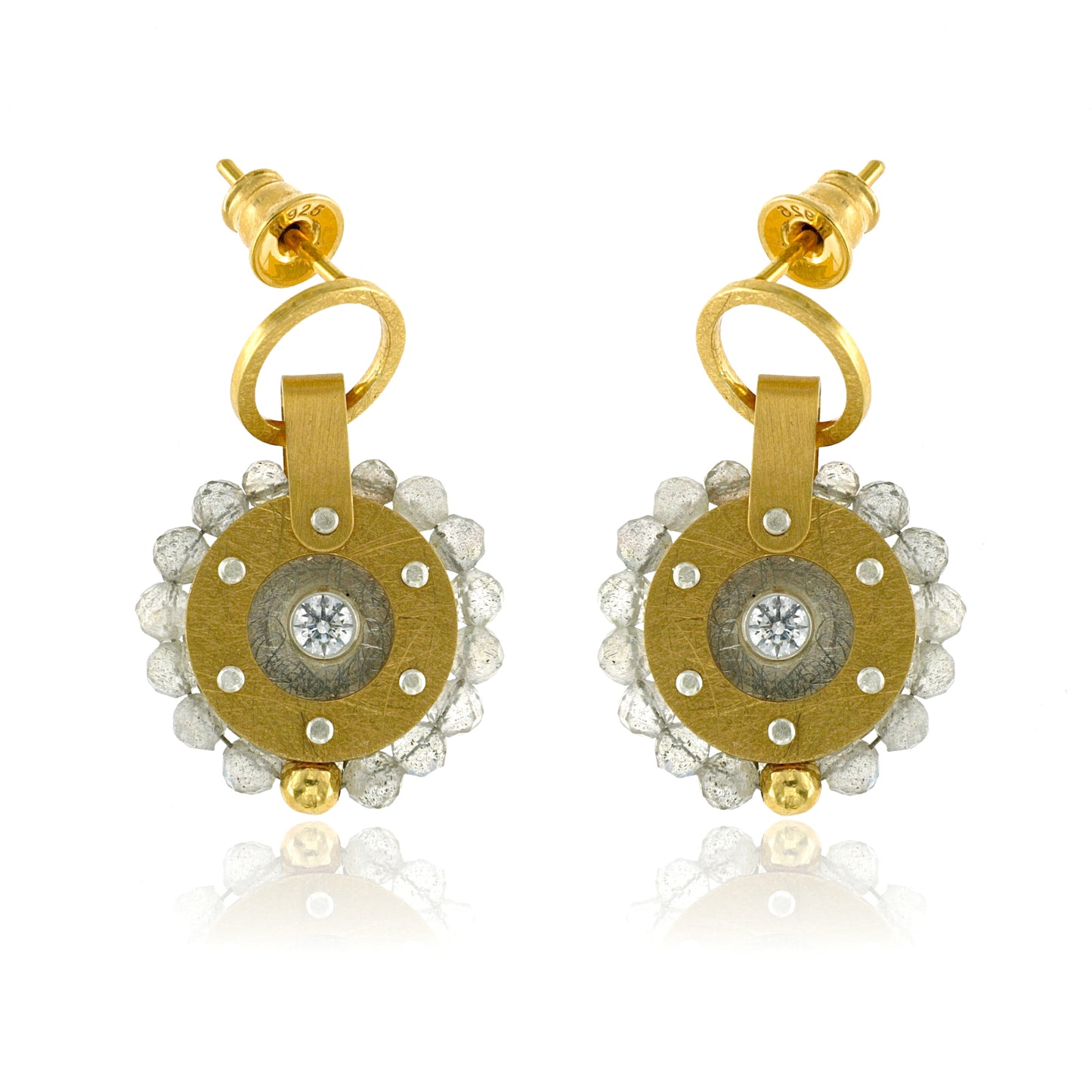 Mysterium Collection Vermeil Labradorite Earrings
