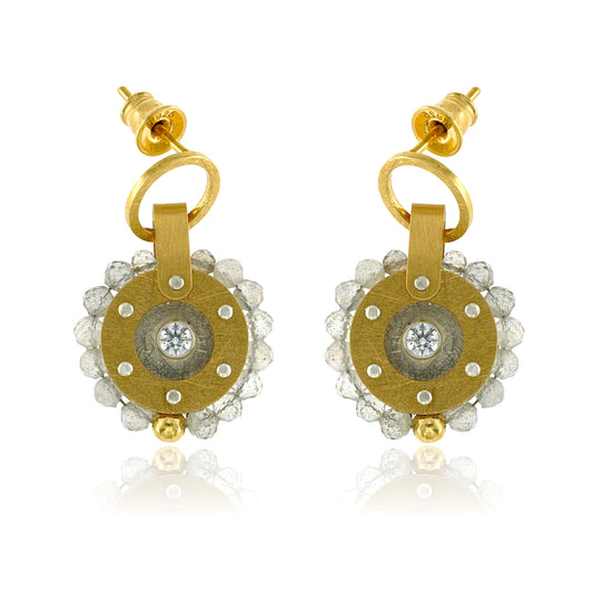Mysterium Collection Vermeil Labradorite Earrings