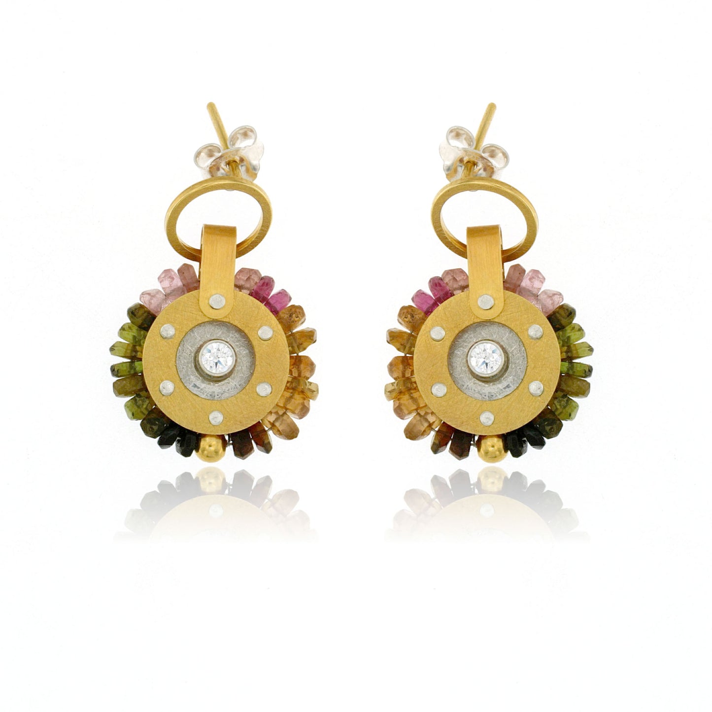 Mysterium Collection Vermeil Tourmaline Earrings