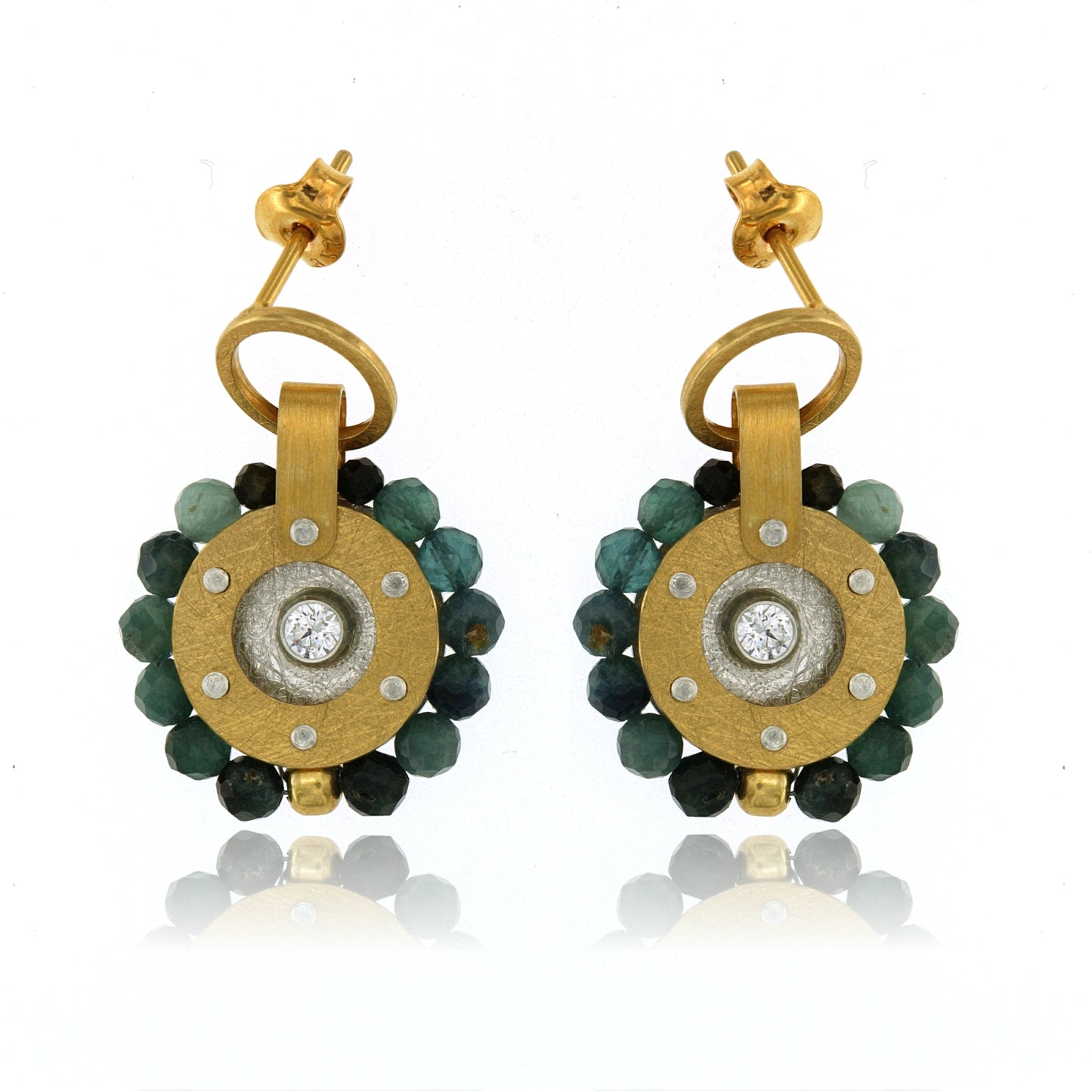 Mysterium Collection Vermeil Tourmaline Earrings