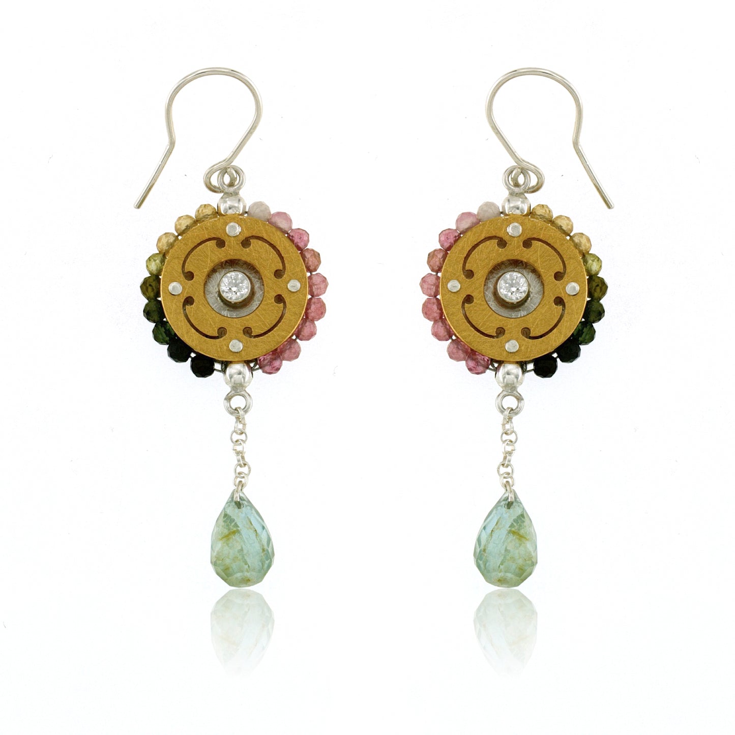 Mysterium Collection Vermeil Tourmaline Earrings