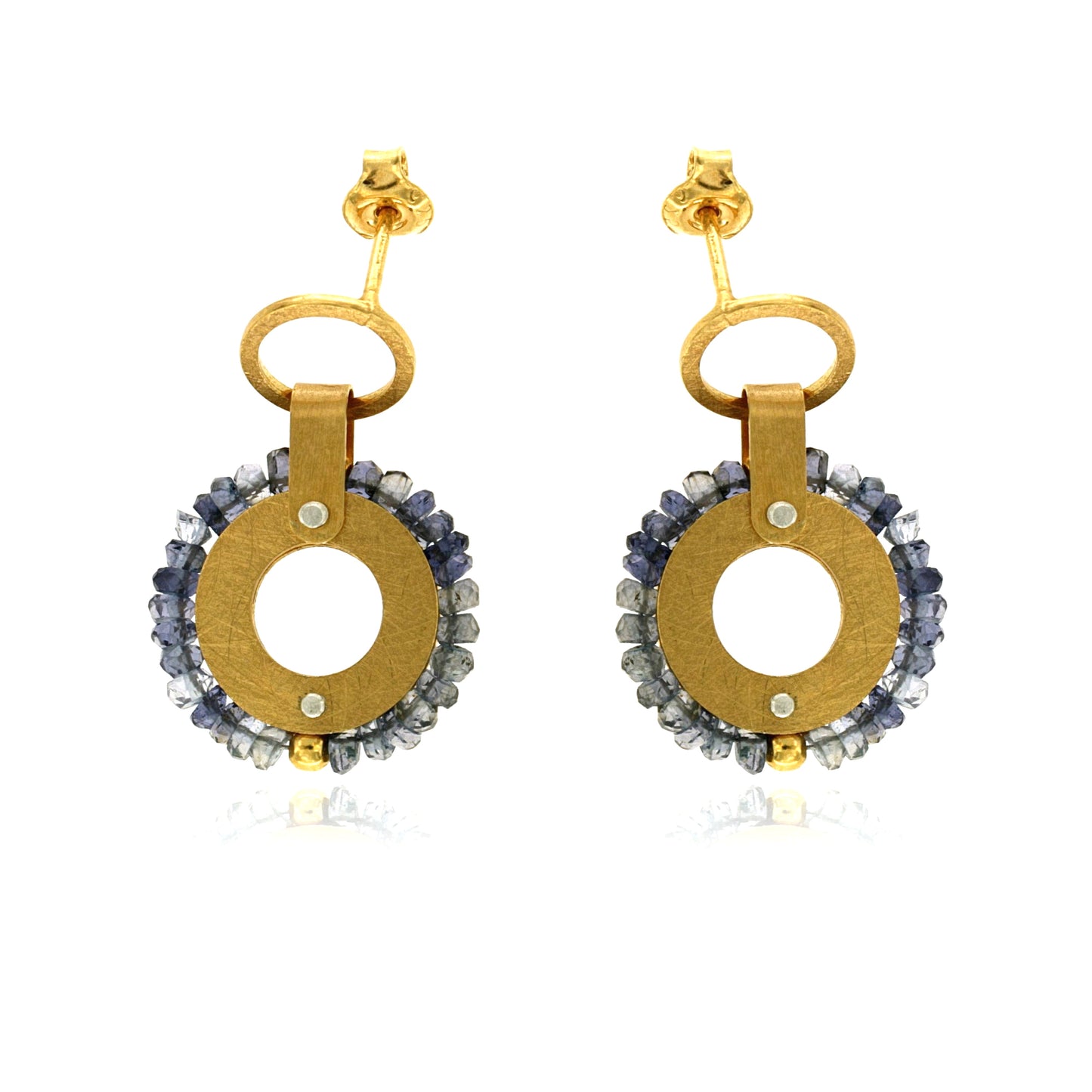 Mysterium Collection Vermeil Iolite Earrings