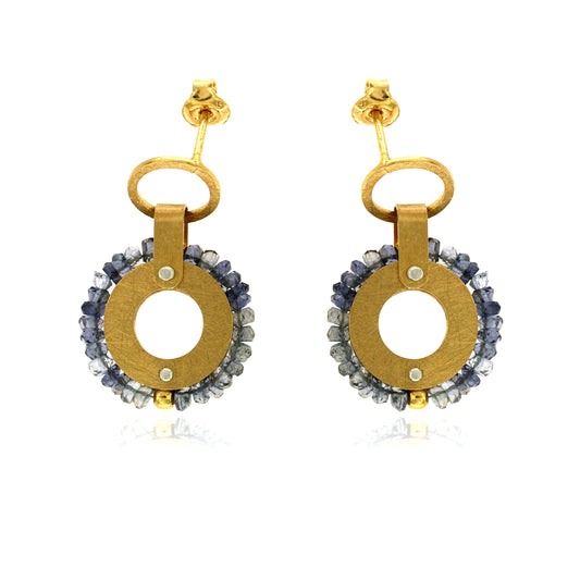 Mysterium Collection Vermeil Iolite Earrings