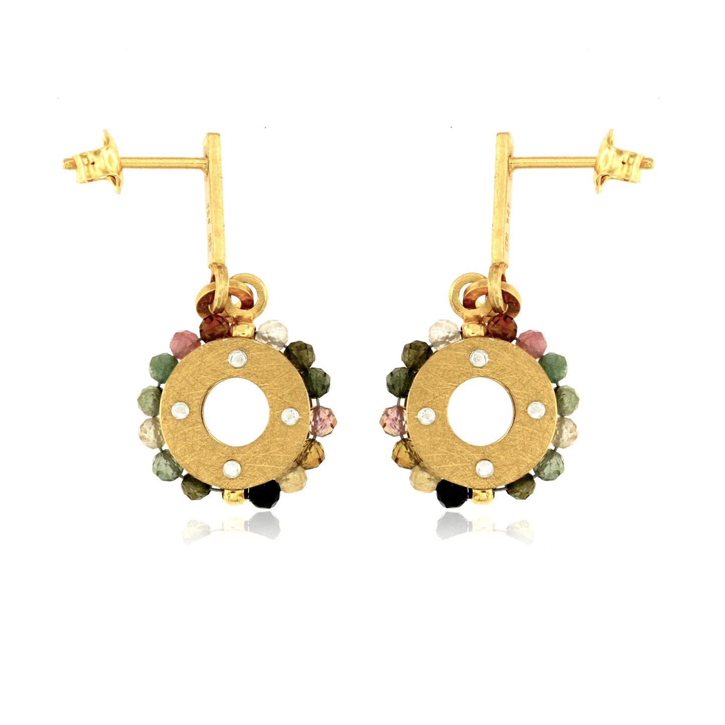 Mysterium Collection Vermeil Tourmaline Earrings