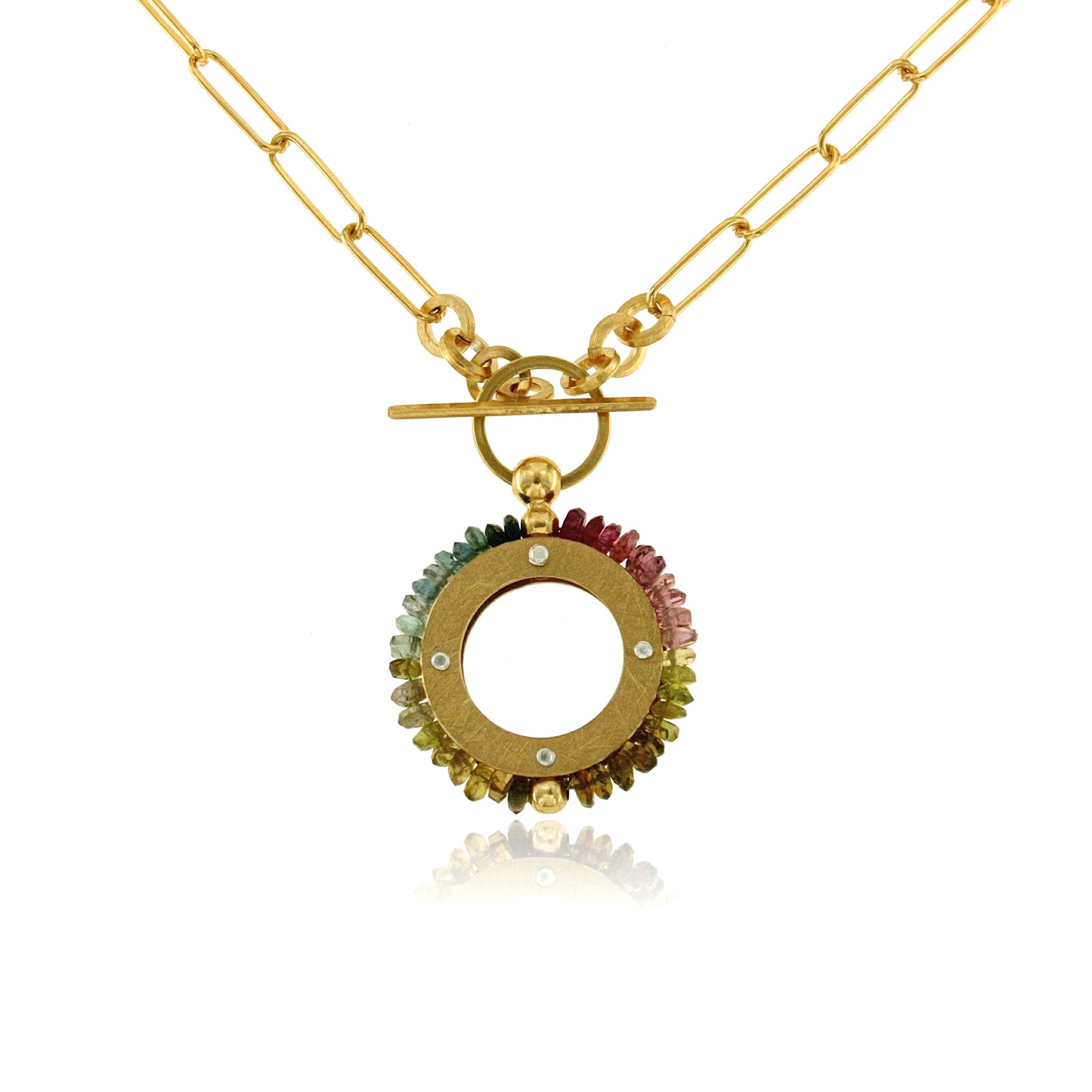 Mysterium Collection Vermeil Tourmaline Necklace