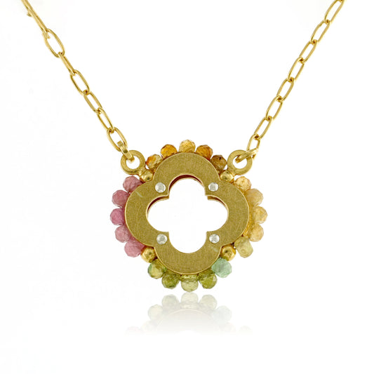 Mysterium Collection Vermeil Tourmaline Necklace