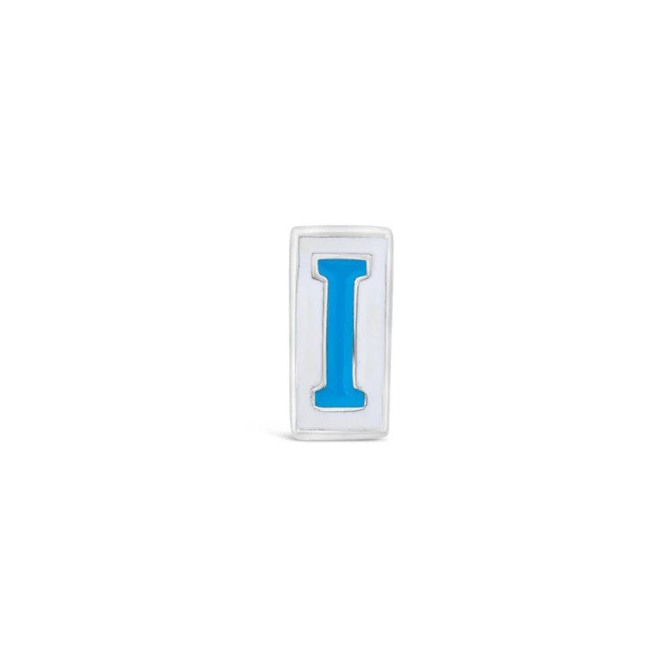 Cristy Cali Enameled Couture Street Tile Initial Charms