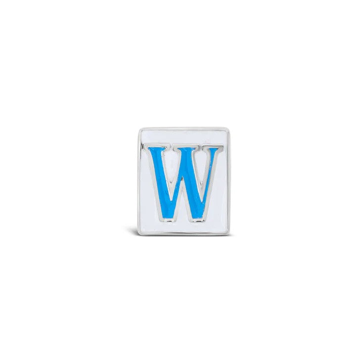 Cristy Cali Enameled Couture Street Tile Initial Charms