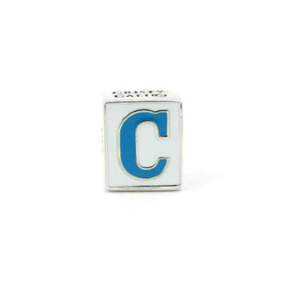 Cristy Cali Enameled Couture Street Tile Initial Charms