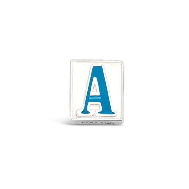 Cristy Cali Enameled Couture Street Tile Initial Charms