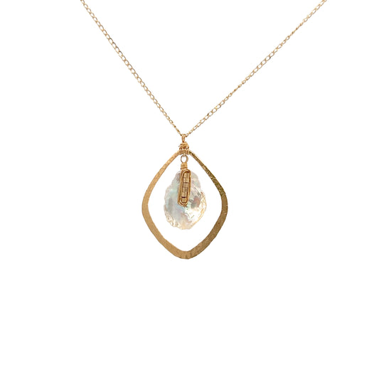 Dana Kellin Collection Keshi Pearl Necklace