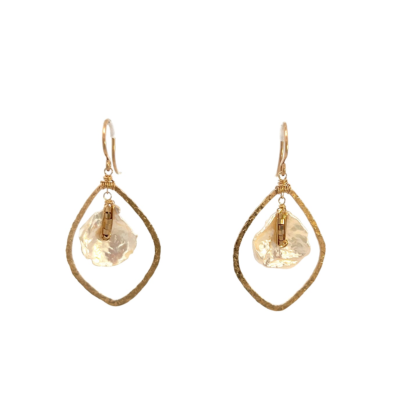 Dana Kellin Collection Keshi Pearl Earrings