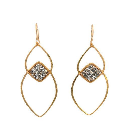 Dana Kellin Collection Crystal Earrings