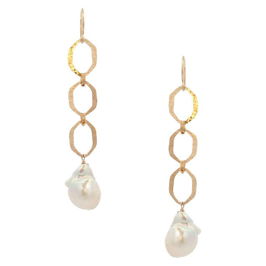 Dana Kellin Collection Baroque Pearl Earrings