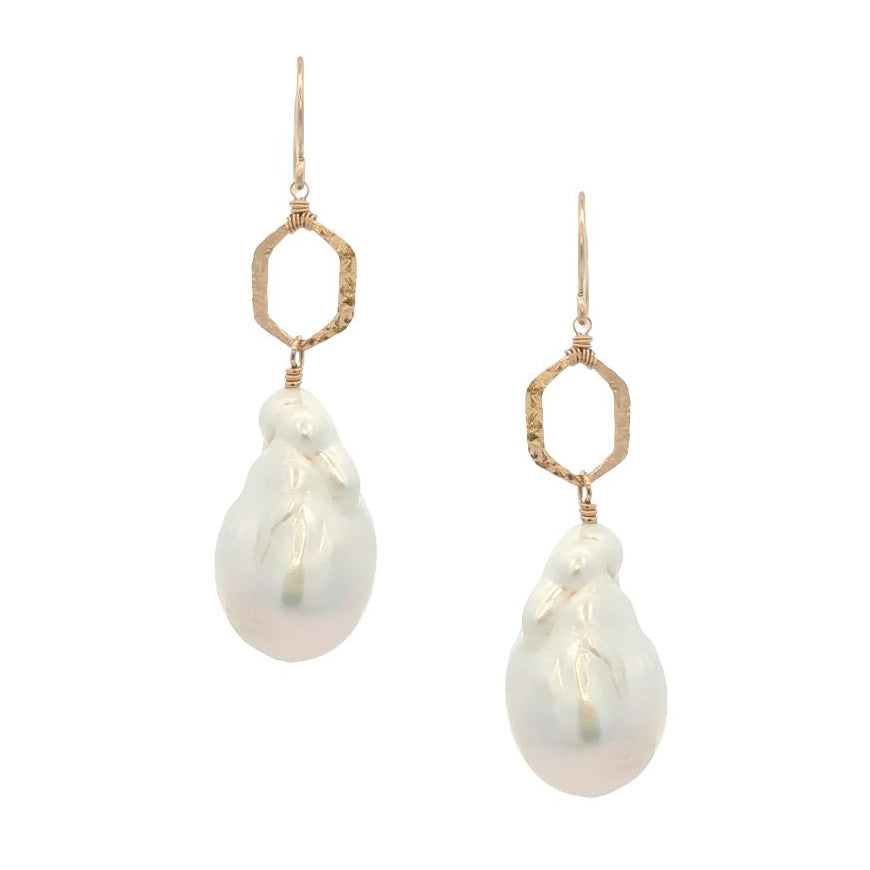 Dana Kellin Collection Baroque Pearl Earrings