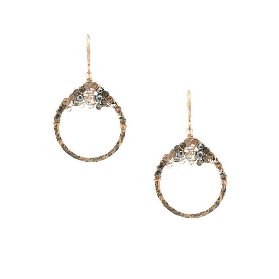 Dana Kellin Collection Moonstone & Quartz Earrings