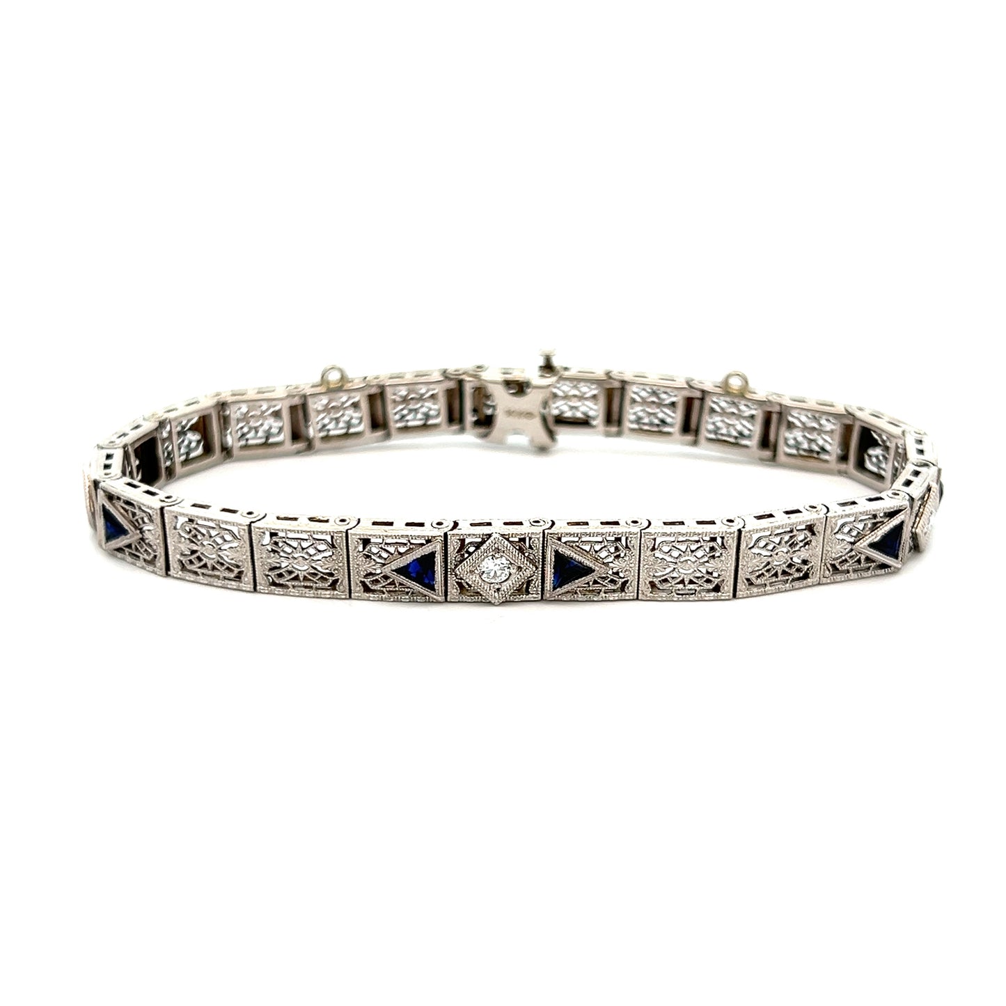 Estate Collection Diamond Art Deco Bracelet