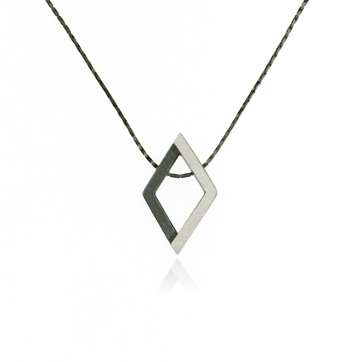 Mysterium Collection Oxidized Sterling Necklace