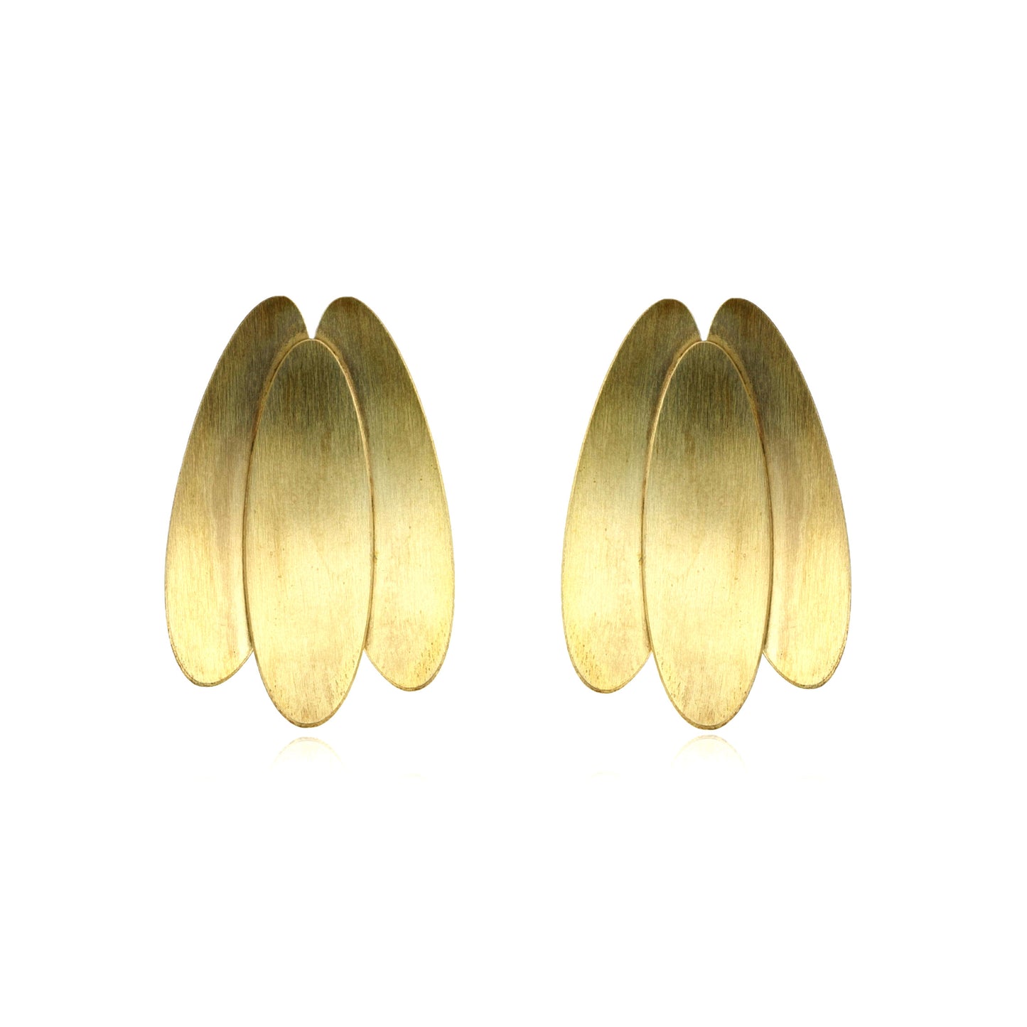 Mysterium Collection Triple Petal Earrings