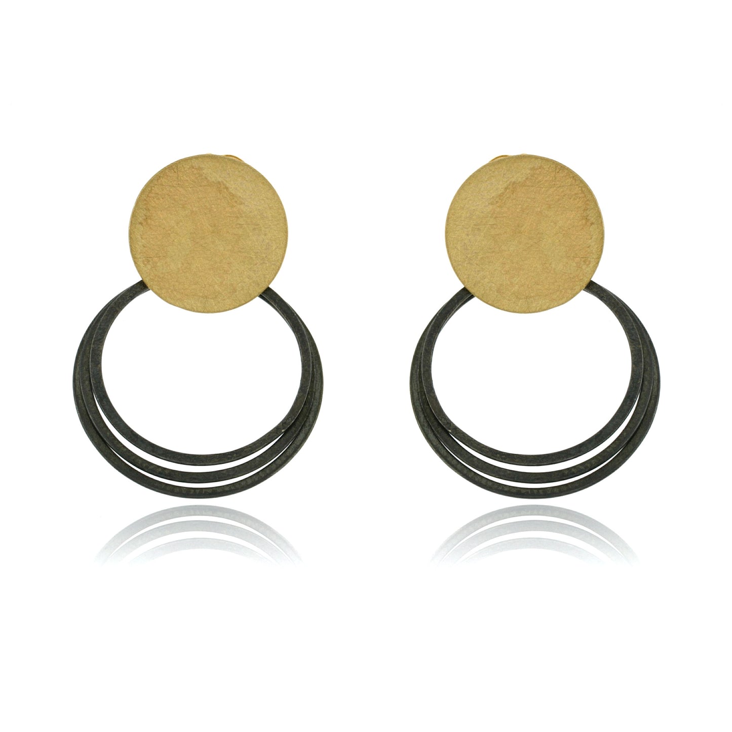 Mysterium Collection Black & Gold Earrings