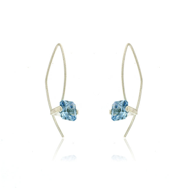 Mysterium Collection Blue Spinel Earrings