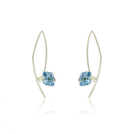 Mysterium Collection Blue Spinel Earrings