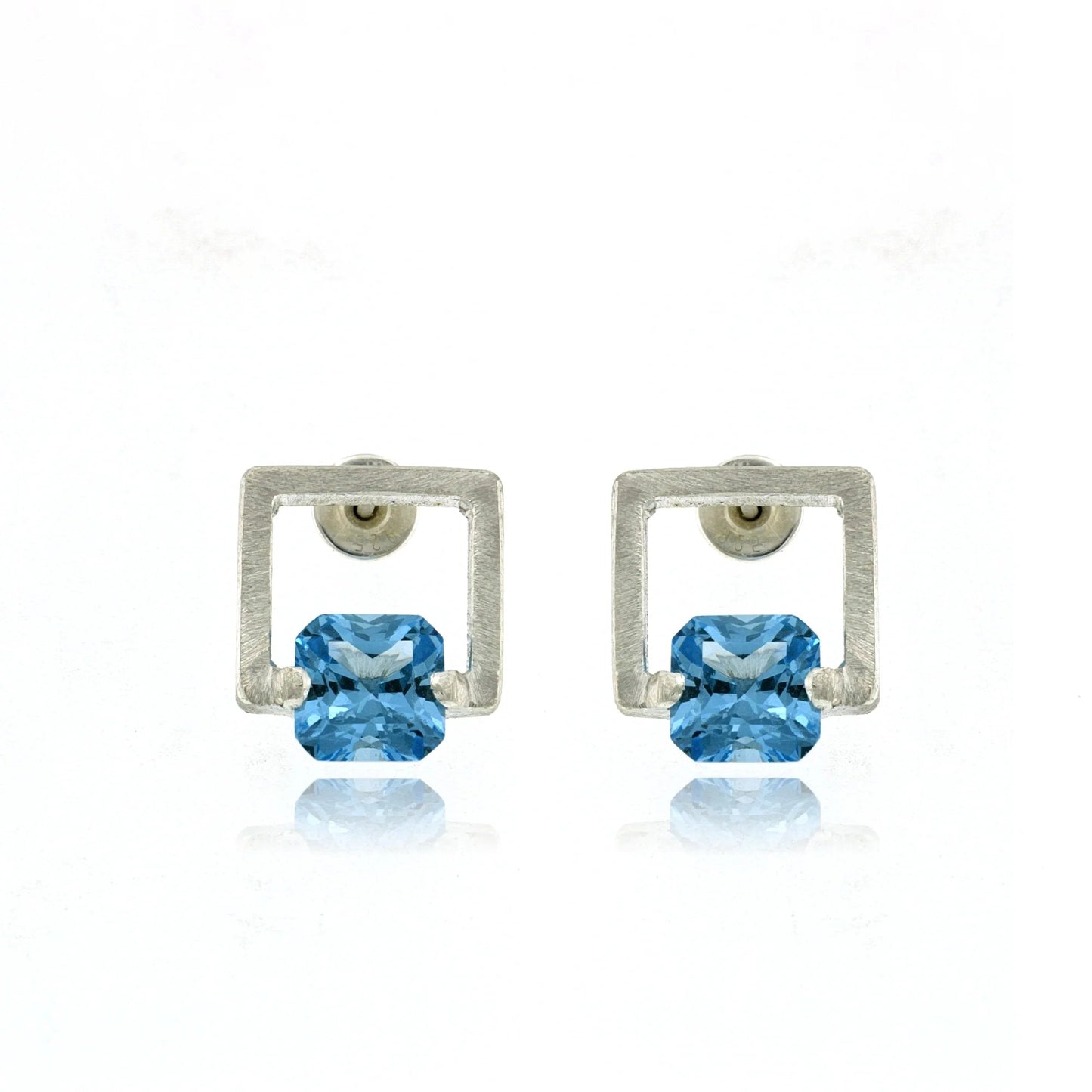 Mysterium Collection Sterling Square Earrings