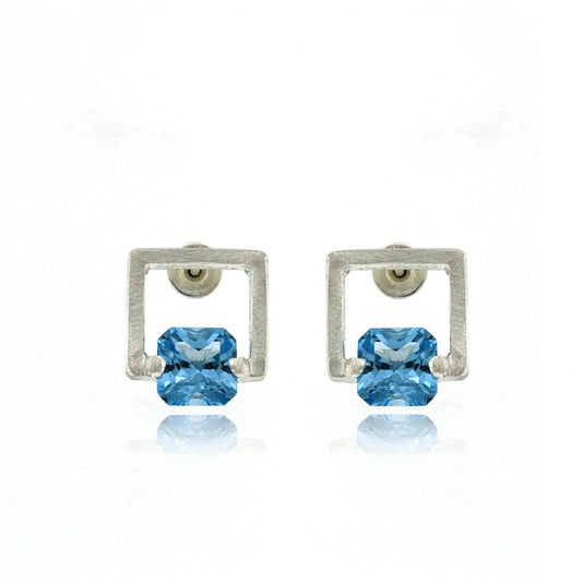Mysterium Collection Sterling Square Earrings