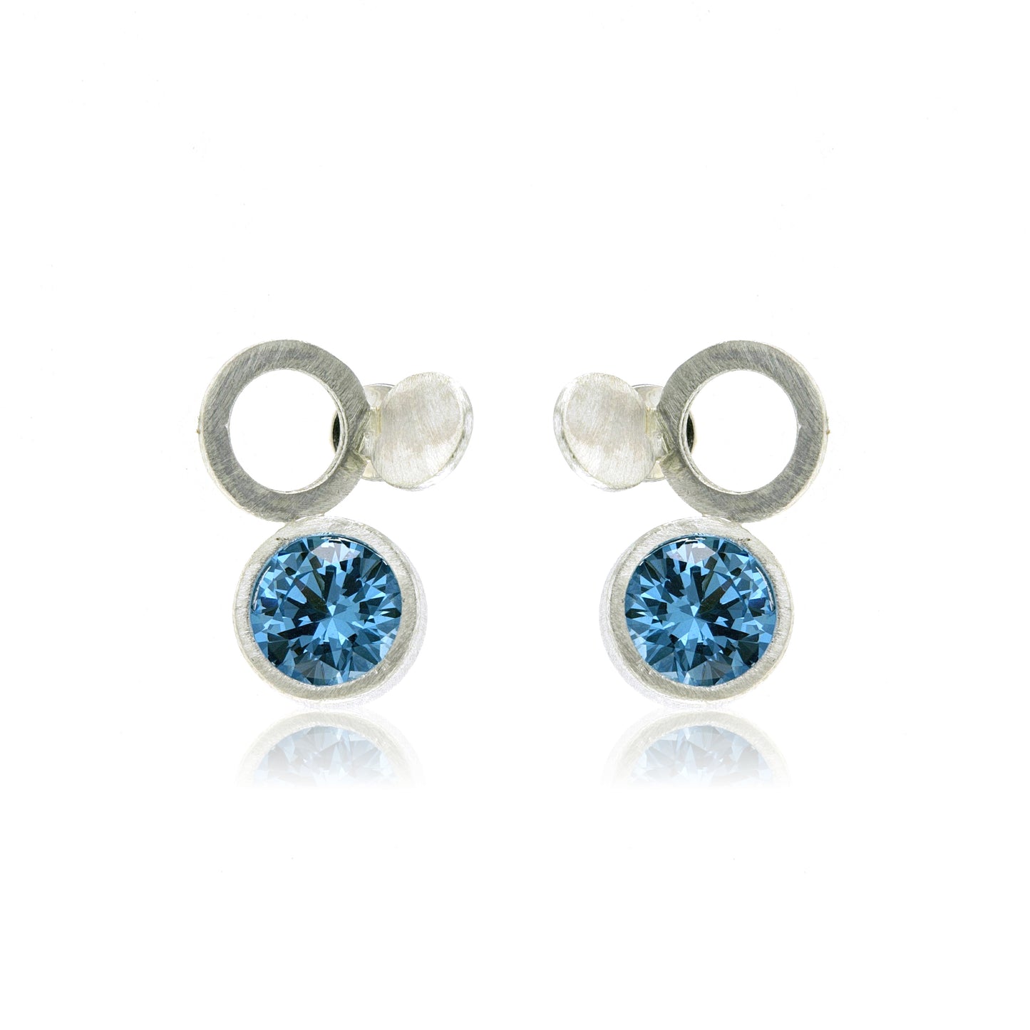 Mysterium Collection Sterling Circle Earrings