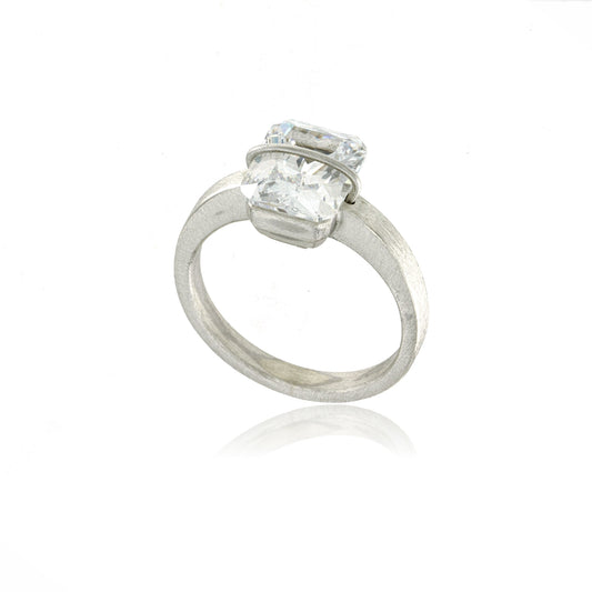 Mysterium Collection Clear CZ Ring