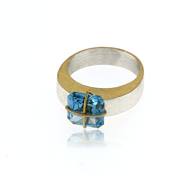 Mysterium Collection 2-Tone "Gift Wrap" Ring