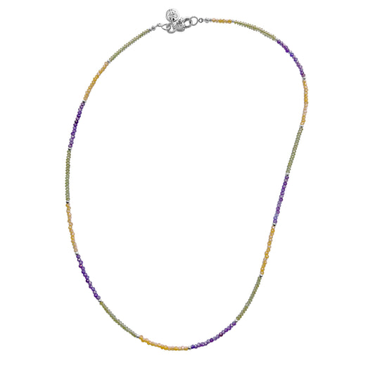 Cristy Cali Mardi Gras King Cake Signature Necklace