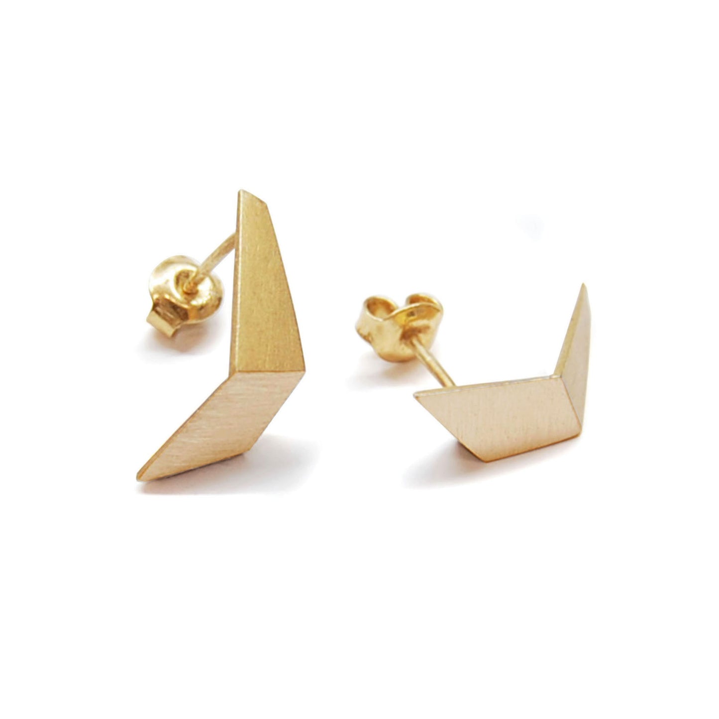 Mysterium Collection Bent Geometrical Earrings