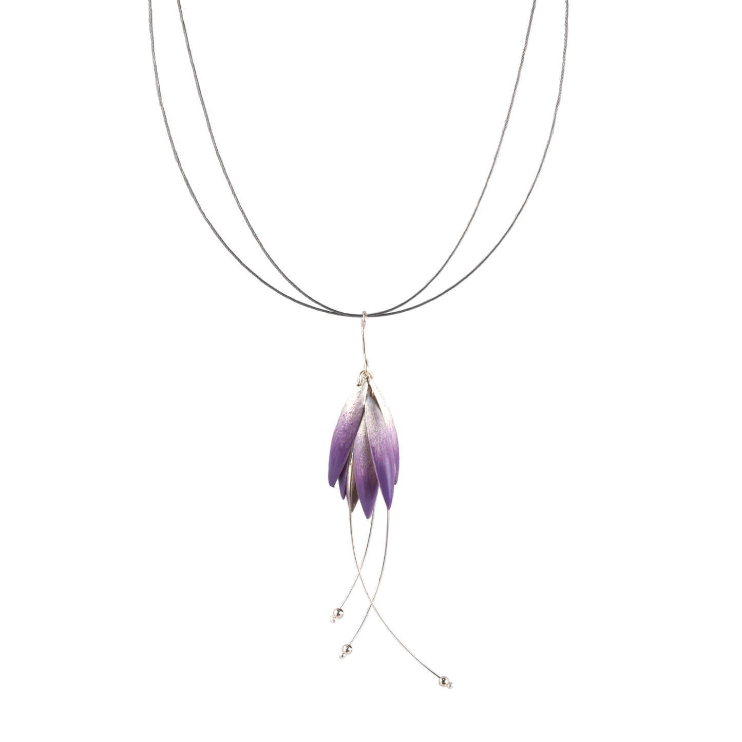Mysterium Collection "Shaded Tulip" Pendant (Lavender)
