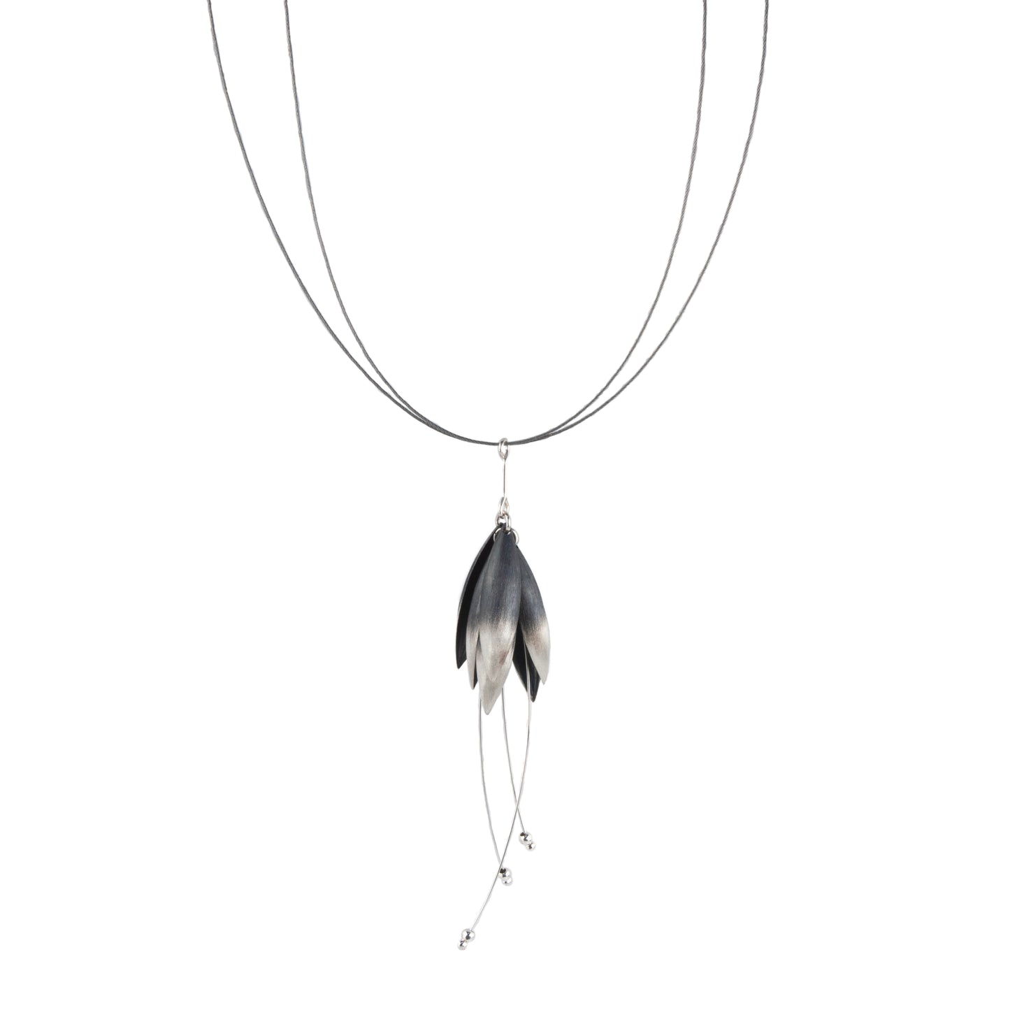 Mysterium Collection "Shaded Tulip" Pendant (Oxidized)