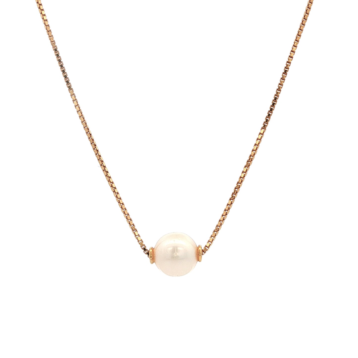 18k Yellow Gold Pearl Pendant