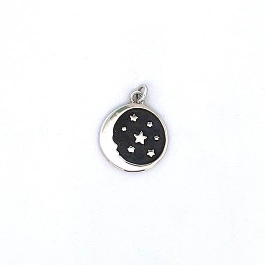 Tom Mathis Designs Sterling Silver Crescent Moon Charm
