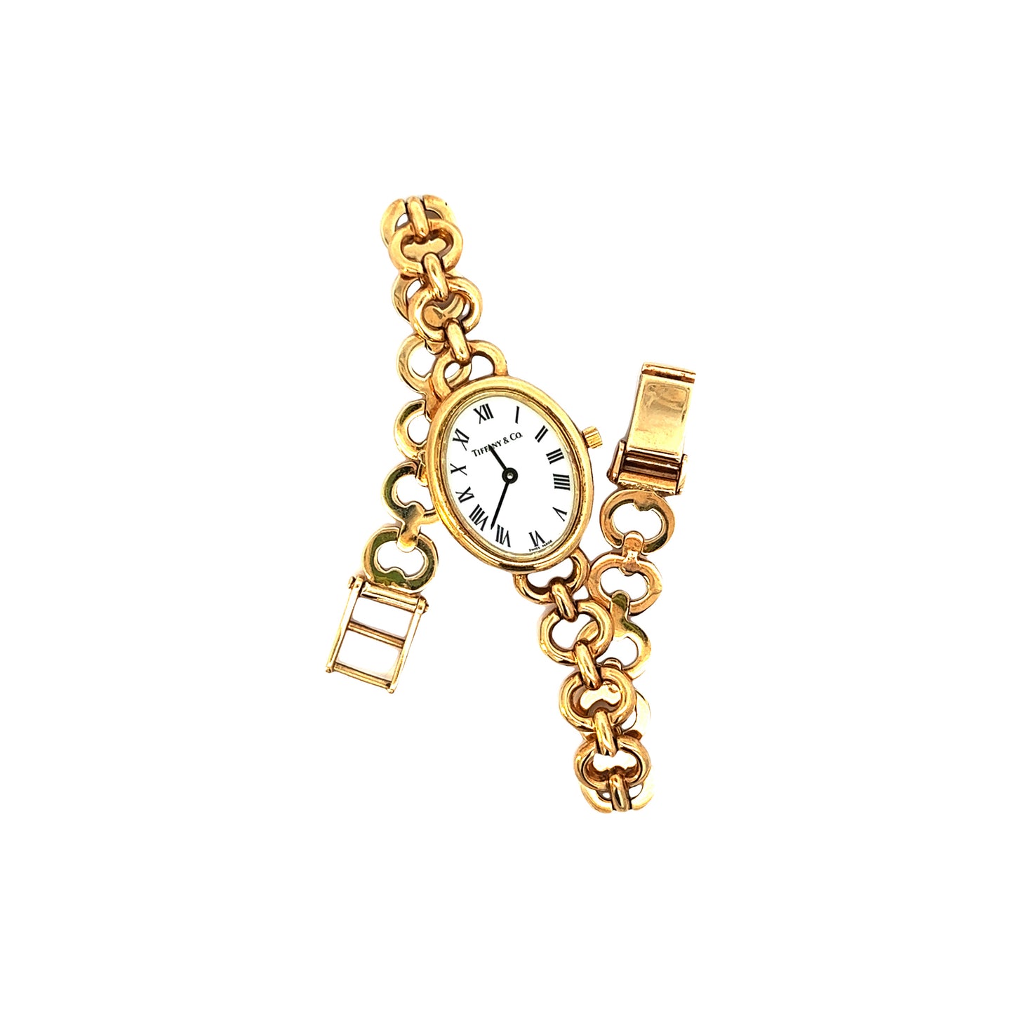 Estate Collection Vintage 14K Gold Tiffany & Co. Bracelet Watch