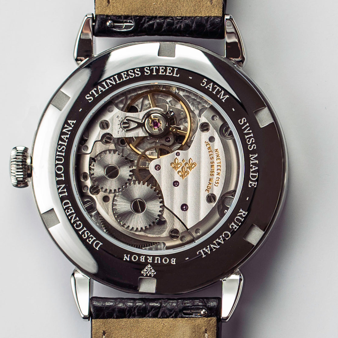 Bourbon Watch Company Rue Canal Watch