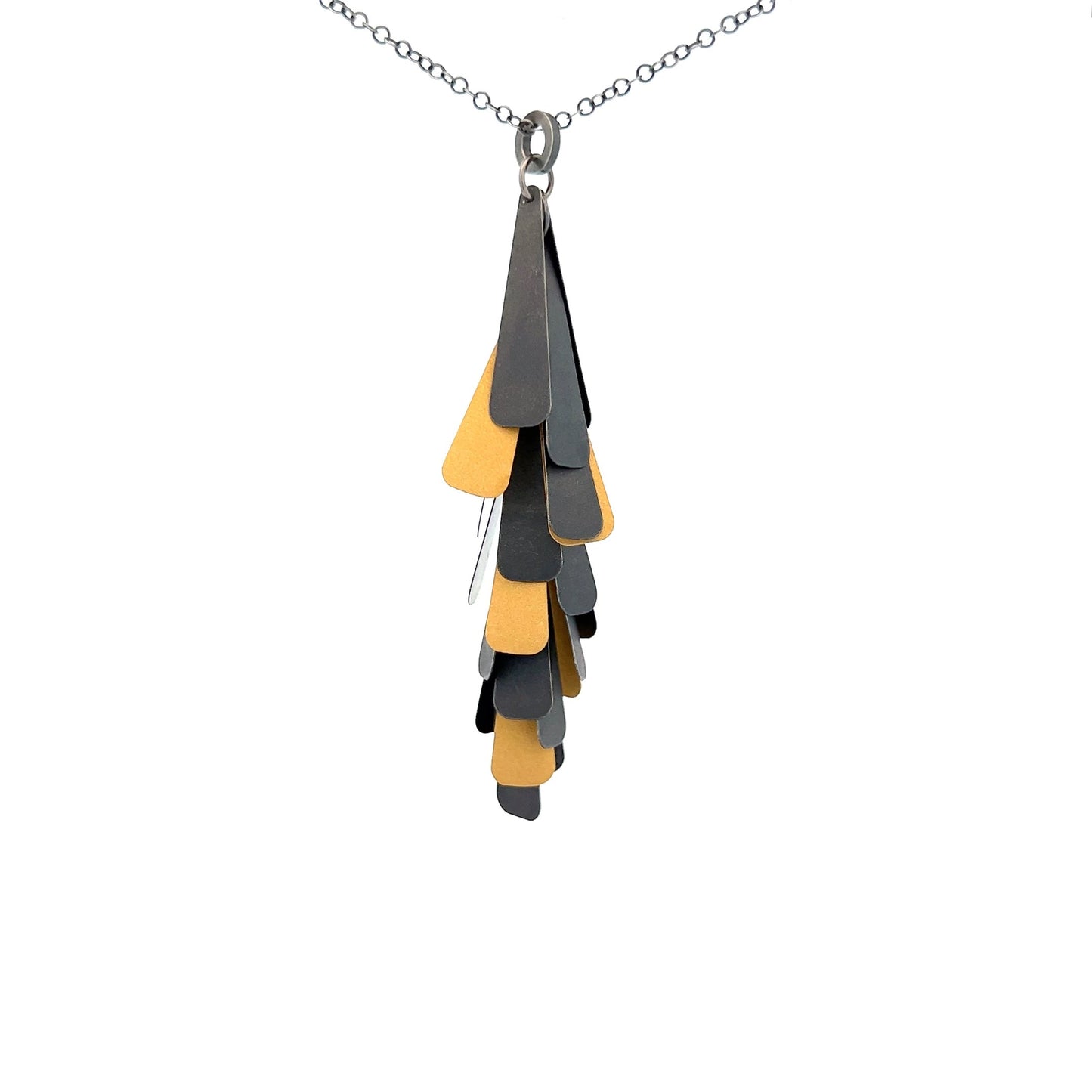 Mysterium Collection Black & Gold Necklace