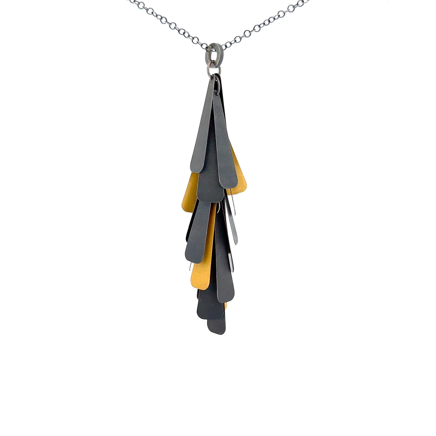 Mysterium Collection Black & Gold Necklace