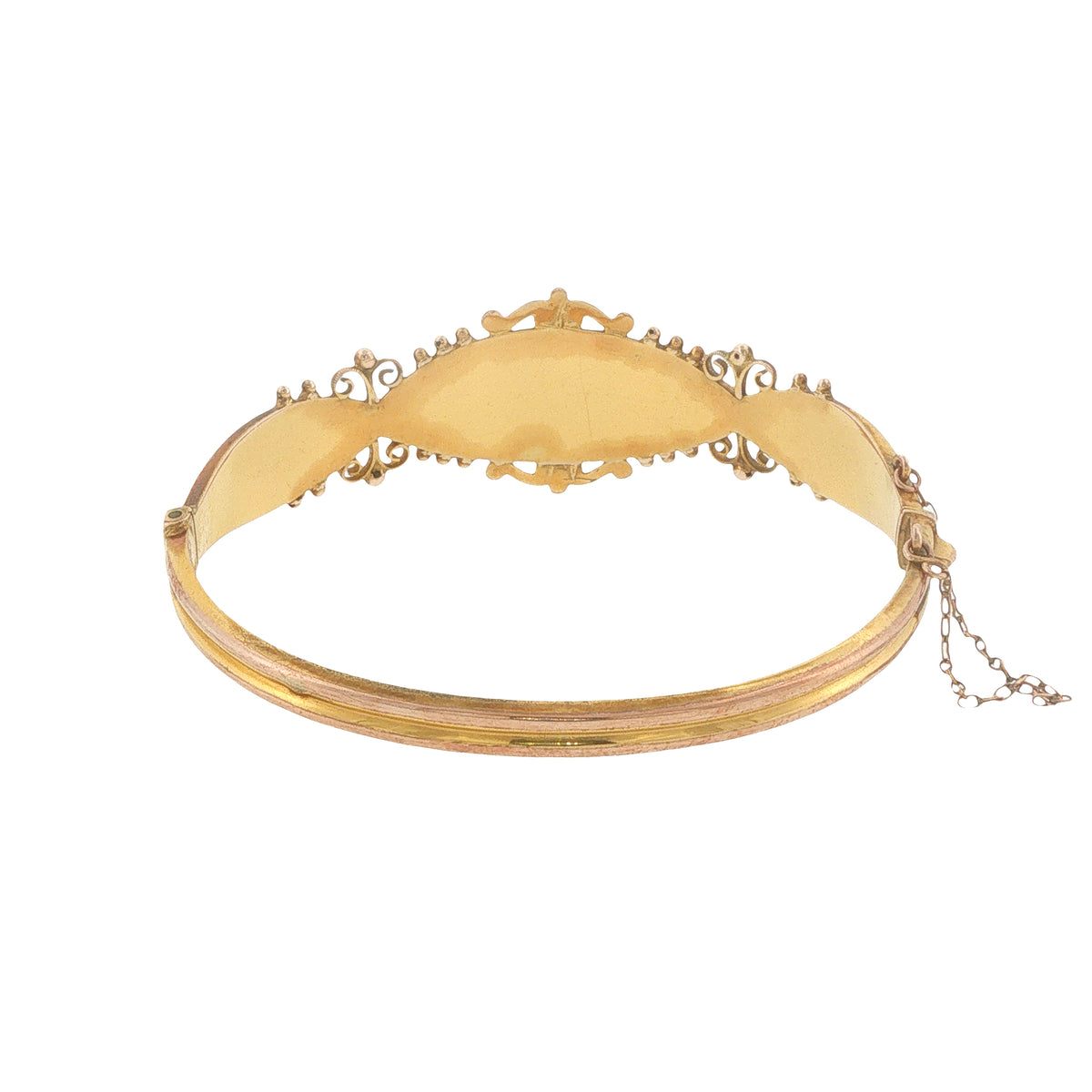 Estate Collection Antique Edwardian Smith & Pepper 9k Bangle