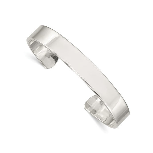 Sterling Silver Engravable Cuff Bangle
