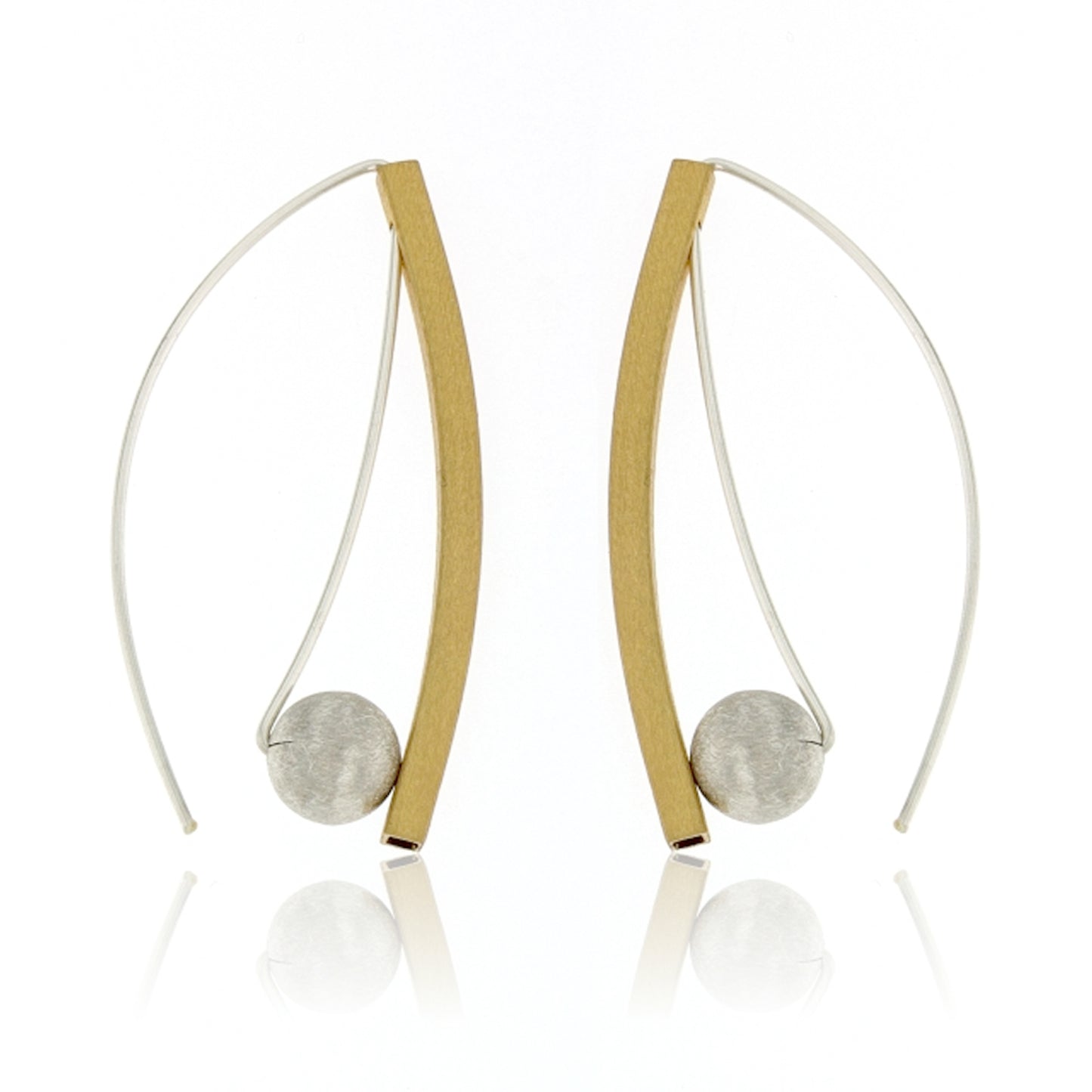 Mysterium Collection Sterling Silver & Gold-Plated Earrings