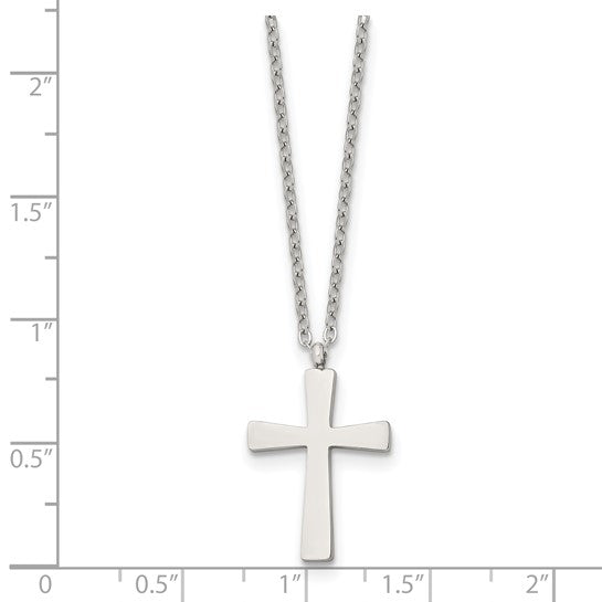 Stainless Steel Polished Cross